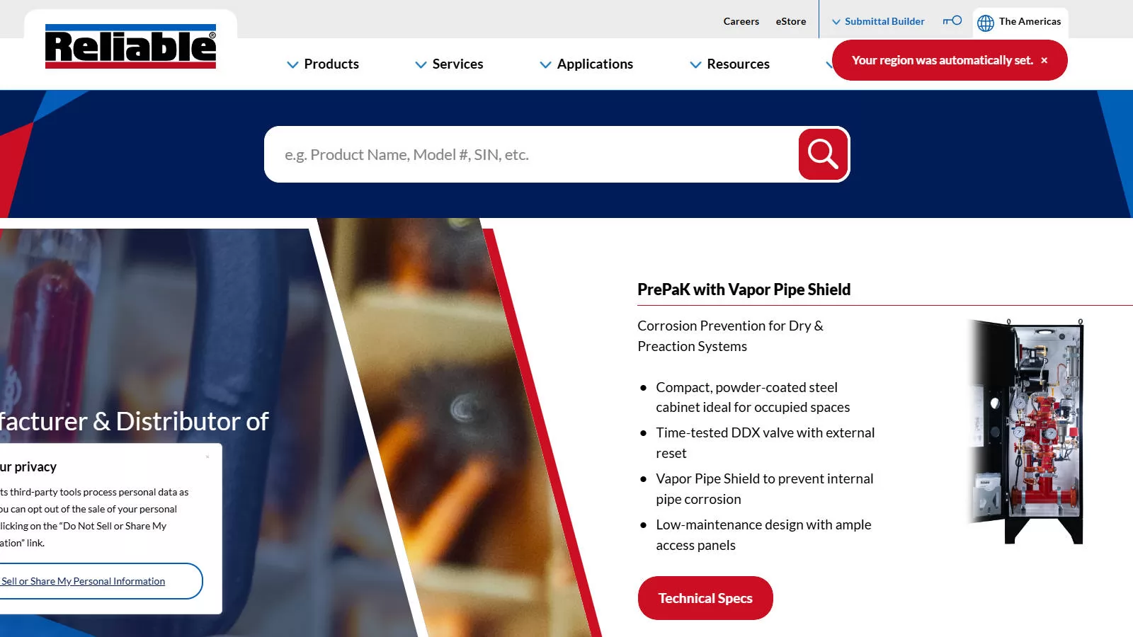 8. Reliable Automatic Sprinkler Co., Inc.